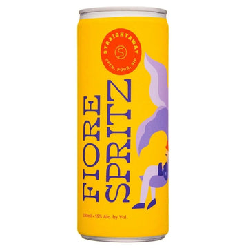 Straightaway Cocktails - Fiore Spritz Ready to Serve Cocktail (4 Pack Cans) - TIPXY