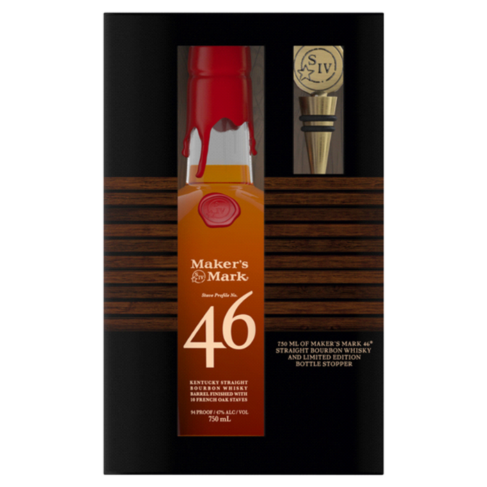 Maker's Mark - 46 Straight Bourbon Whiskey Gift Set