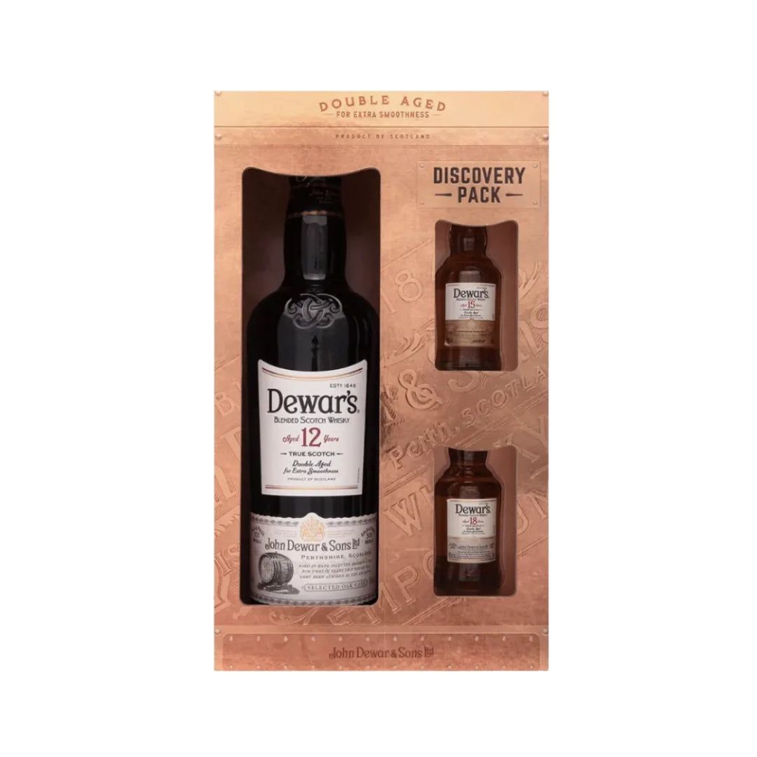 Dewar's - Double Aged Blended Scotch Whiskey Discovery Pack - TIPXY