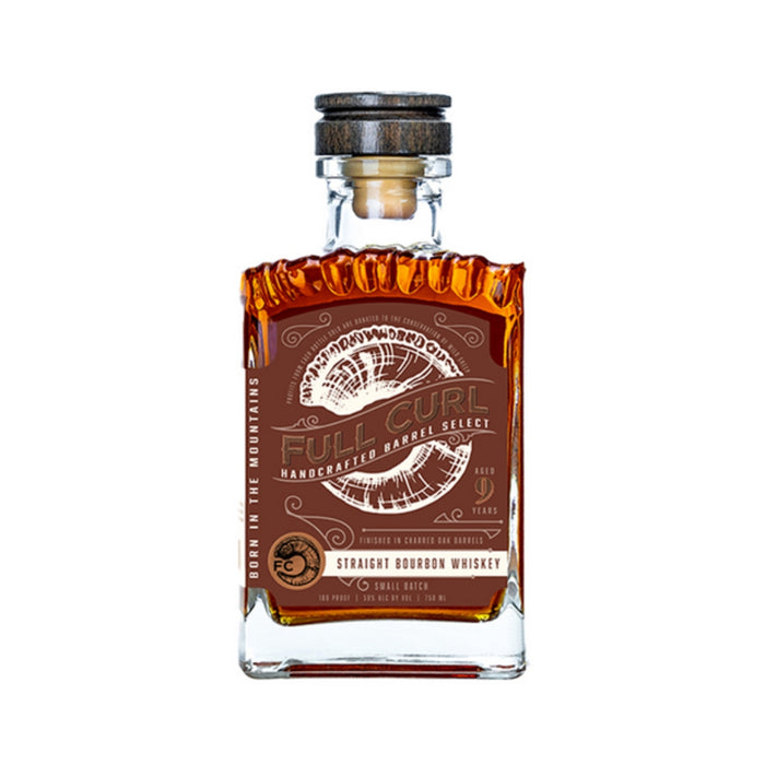 Full Curl - 9 Year Old Kentucky Straight Bourbon Whiskey - TIPXY