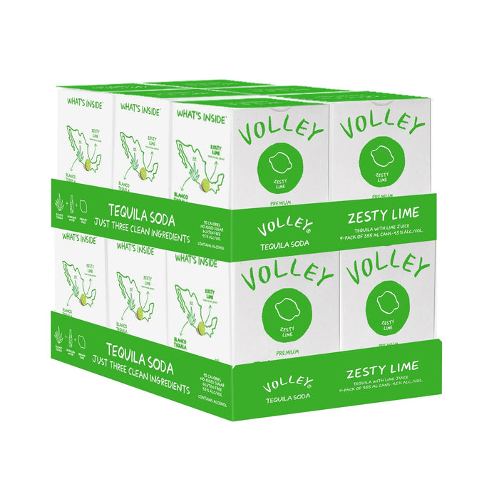 Volley - Zesty Lime (48 pack) - TIPXY