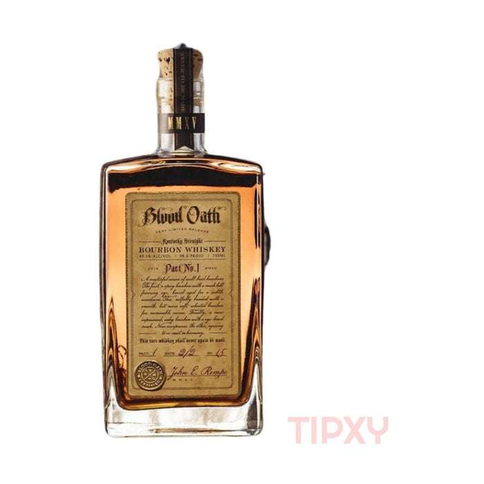 Blood Oath - Pact No. 1 Kentucky Straight Bourbon Whiskey - TIPXY