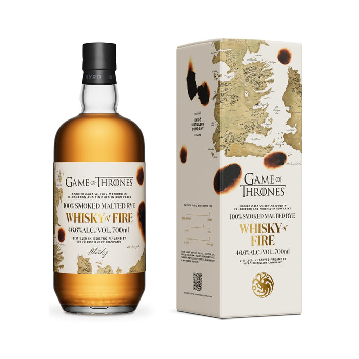 Kyro Distillery Company - Game of Thrones Whisky of Fire Malted Rye Whiskey