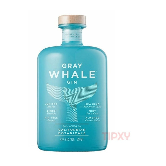 Gray Whale Gin Cali Botanicals - TIPXY