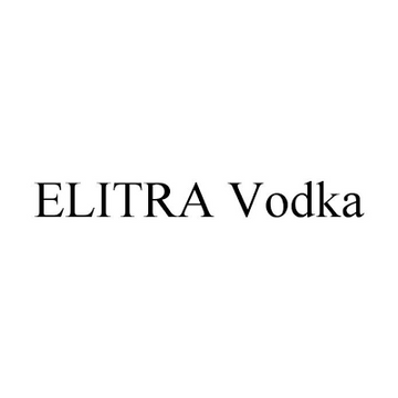 Elitra Vodka - L - TIPXY