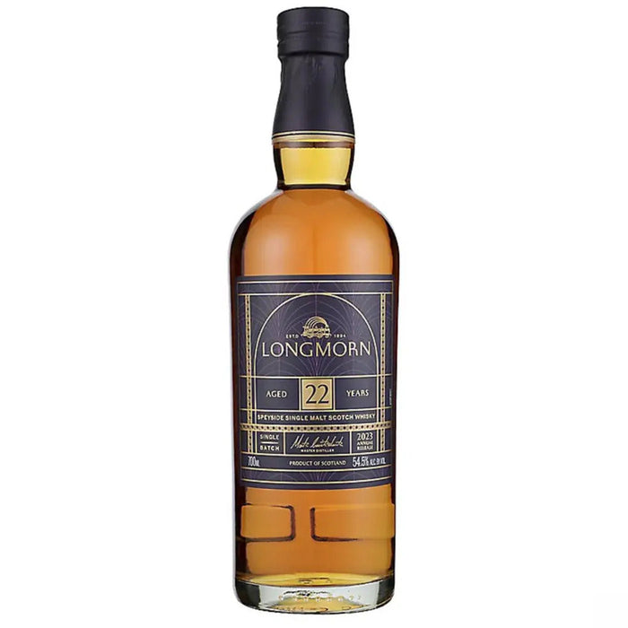 Longmorn - Speyside Single Malt Scotch Whiskey 22 Year Old - TIPXY