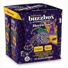 Buzzbox Premium Cocktails Hurricane (4pk) - TIPXY