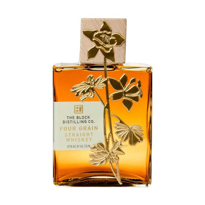 The Block Distilling Co. - Four Grain Straight Whiskey - TIPXY