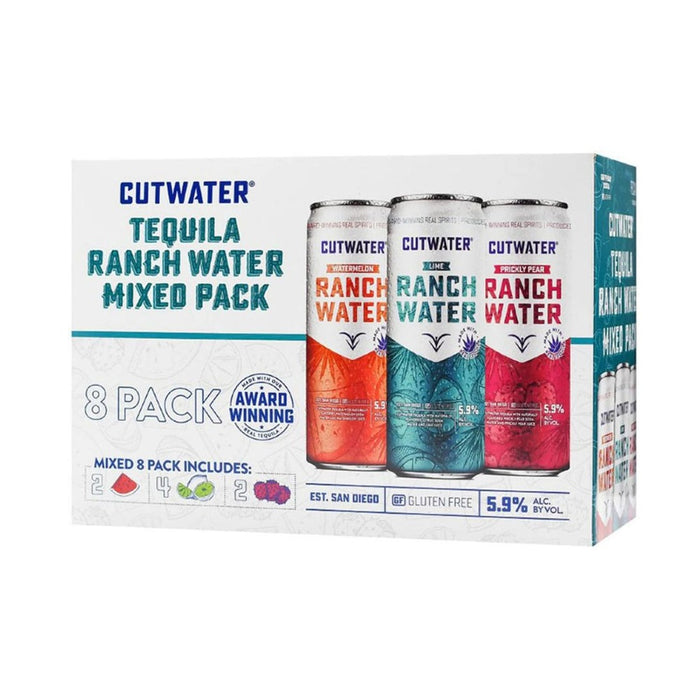 Cutwater - Lime Ranch Water Ready to Drink Cocktail (4 Pack Cans) - TIPXY