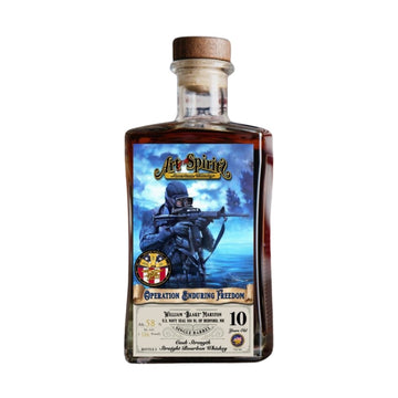 Art of the Spirits - Frogman 10 Year Single Barrel Straight Bourbon Whiskey SO1 William "Blake" Marston Commemorative Edition - TIPXY