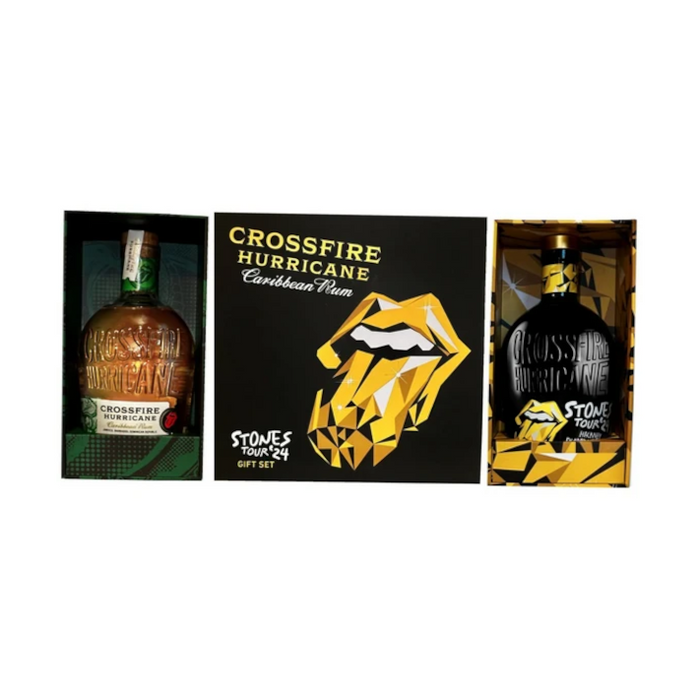 Crossfire Hurricane - Stones Tour '24 Rum Gift Set - TIPXY