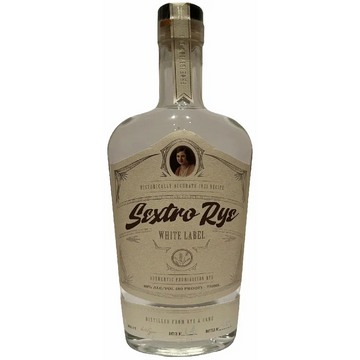 Sextro Rye - White Label Authentic Prohibition Rye Whiskey - TIPXY