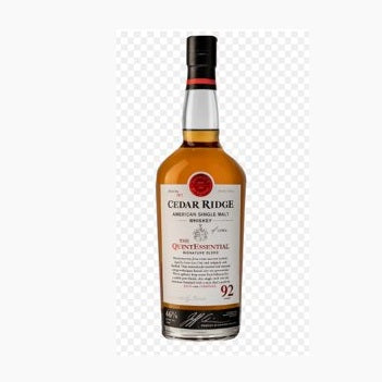 Cedar Ridge - The Quintessential American Single Malt Whiskey - TIPXY