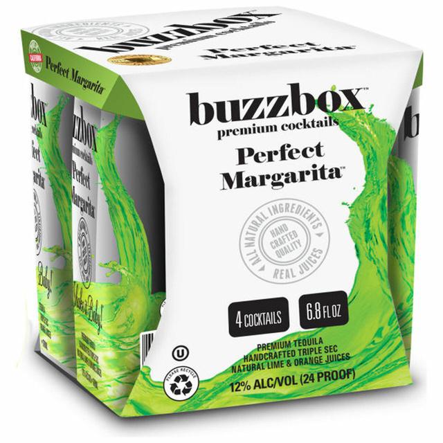 Buzzbox Premium Cocktails Perfect Margarita ( 4 Pack) - TIPXY