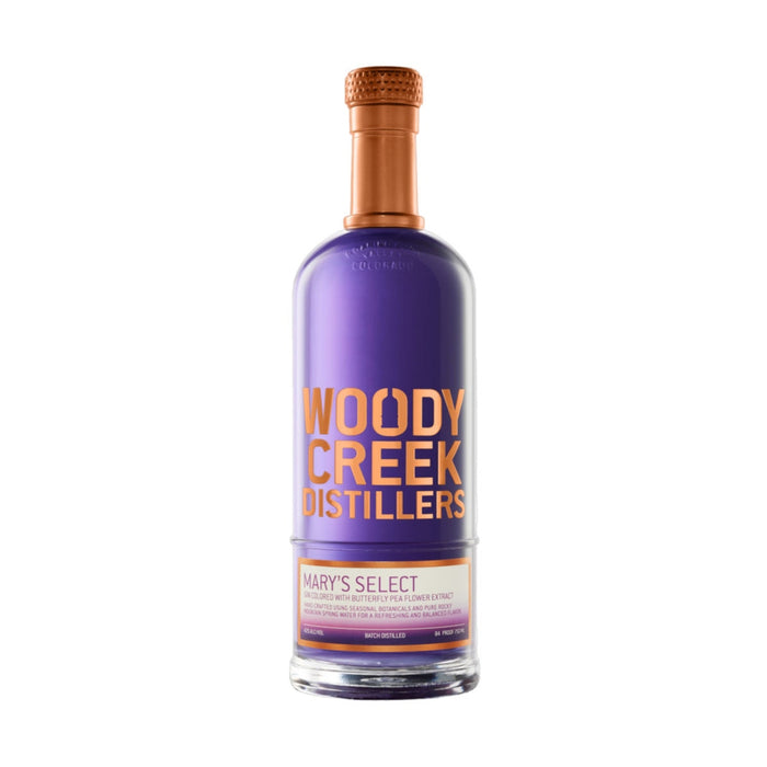 Woody Creek Distillers - Mary's Gin With Butterfly Pea Blossom