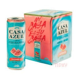 Casa Azul - Watermelon Ready to Serve Cocktail (4 Pack) - TIPXY