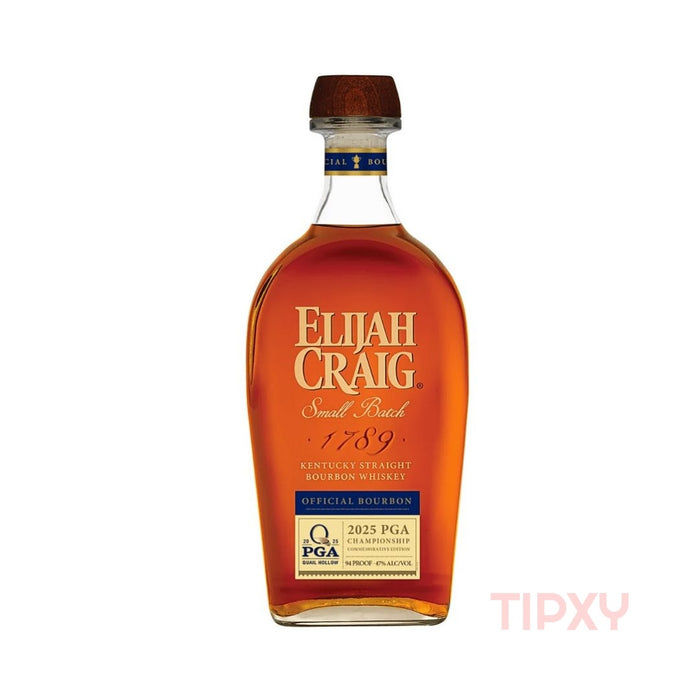 Elijah Craig - 2025 PGA Quail Hollow Limited Edition Kentucky Straight Bourbon Whiskey - TIPXY