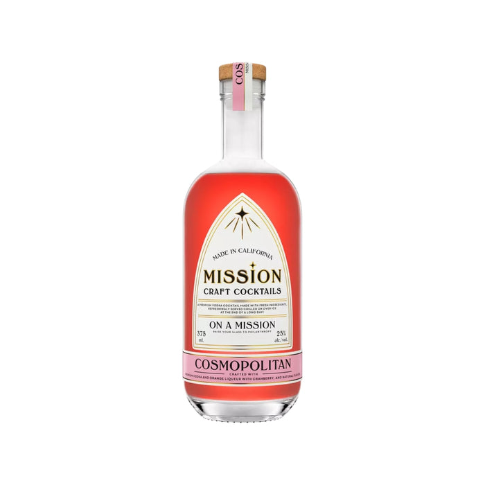 Mission Craft Cocktails - Cosmopolitan Ready to Drink Cocktail - TIPXY