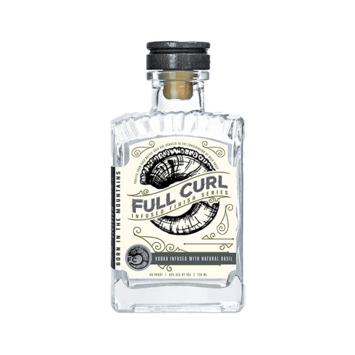 Full Curl - Vodka Infused with Natural Basil - TIPXY