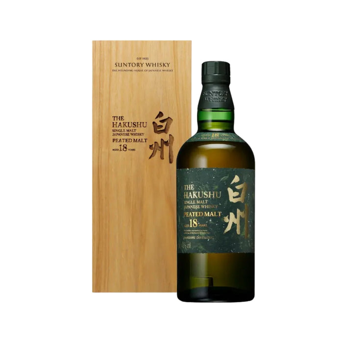 The Hakushu - 18 years old Peated Malt Japanese Single Malt Whisky - TIPXY