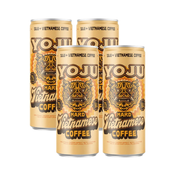 Yoju - Hard Vietnamese Coffee Ready to Drink Cocktail (4 Pack) - TIPXY