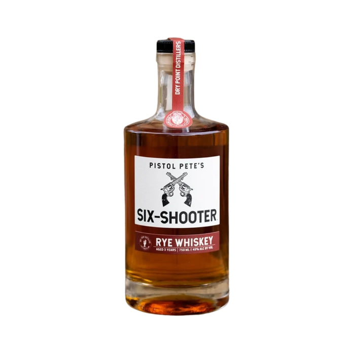 Dry Point - Pistol Pete's Six-Shooter Rye Whiskey