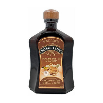 Select Club - Peanut Butter and Banana Canadian Whisky Cream Liqueur