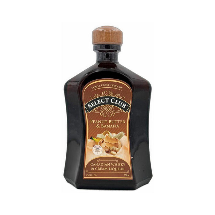 Select Club - Peanut Butter and Banana Canadian Whisky Cream Liqueur