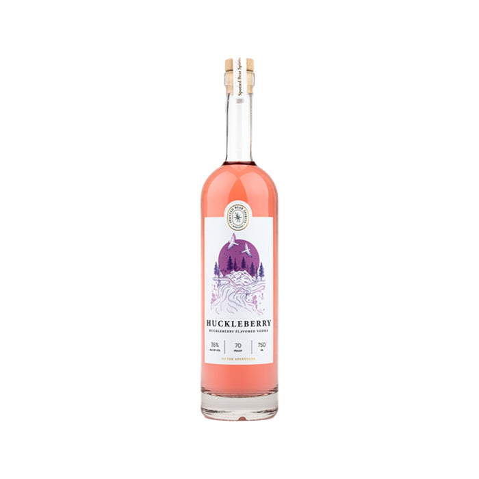 Spotted Bear Spirits - Huckleberry Flavored Vodka - TIPXY