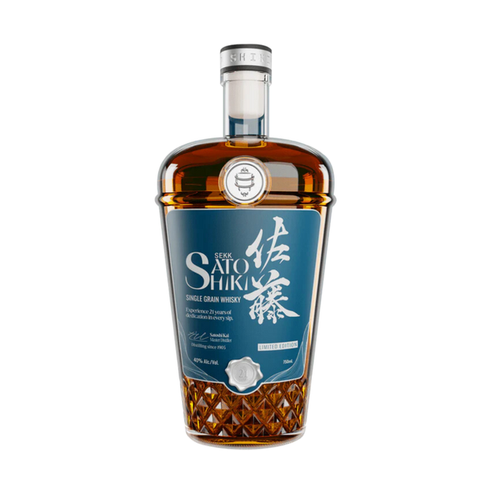 Sekk Sato Shiki - 21 Year Aged Single Grain Japanese Whisky - TIPXY