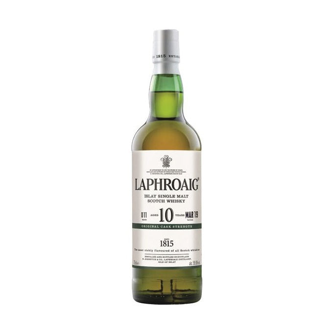 Laphroaig - Cask Strength 10 year Single Malt - TIPXY