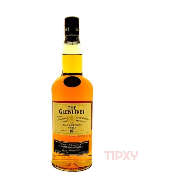 Glenlivet 18 Year Old Single Malt Scotch Whisky — TIPXY