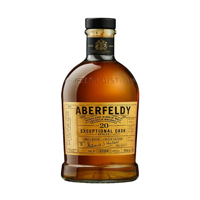 Aberfeldy - Exceptional Cask Series 20 Year Old Single Malt Scotch Whisky - TIPXY