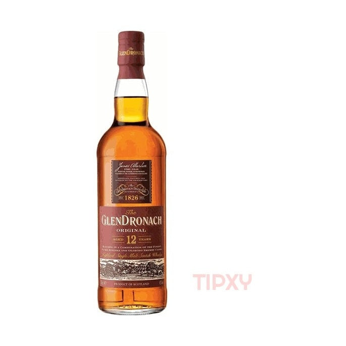 Glendronach - 12 Year Old Original Single Malt Scotch Whisky - TIPXY