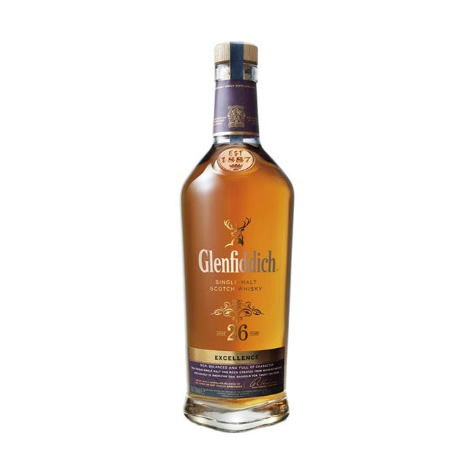 Glenfiddich - 26 Year Old Excellence Single Malt Scotch Whisky - TIPXY