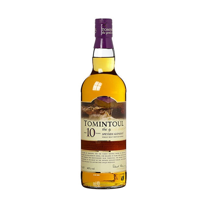 Tomintoul - 10 Year Old Single Malt Scotch Whisky - TIPXY