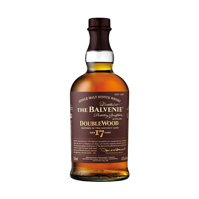 Balvenie - 17 year DoubleWood Speyside Single Malt Scotch Whisky - TIPXY