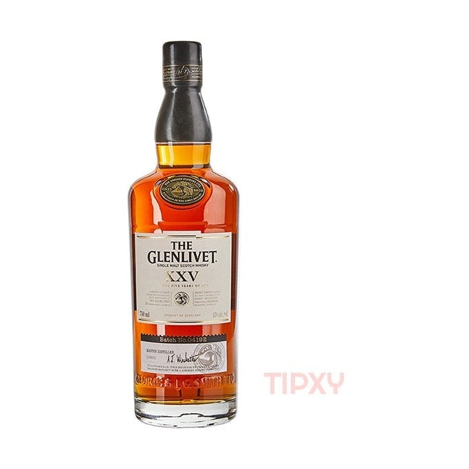 Glenlivet - 25 Year Old Single Malt Scotch Whisky - TIPXY