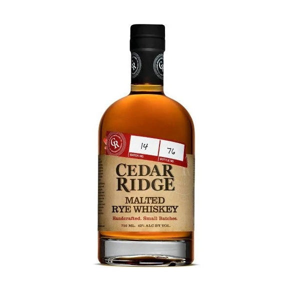 Cedar Ridge - Straight Rye Whiskey - TIPXY