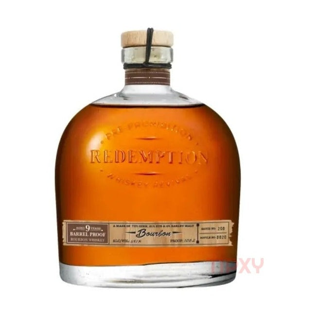 Redemption - 9 Year Old Barrel Proof Bourbon Whiskey - TIPXY