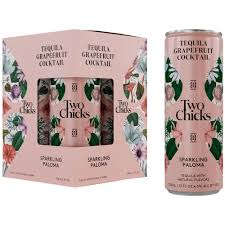 Two Chicks - Grapefruit Cocktail Sparkling Paloma (4 pack)