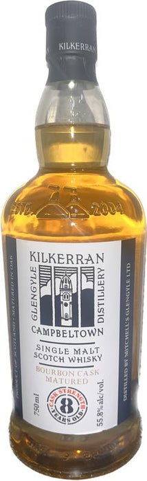 Kilkerran Glengyle Distillery - Campbeltown Single Malt Scotch Bourbon Cask