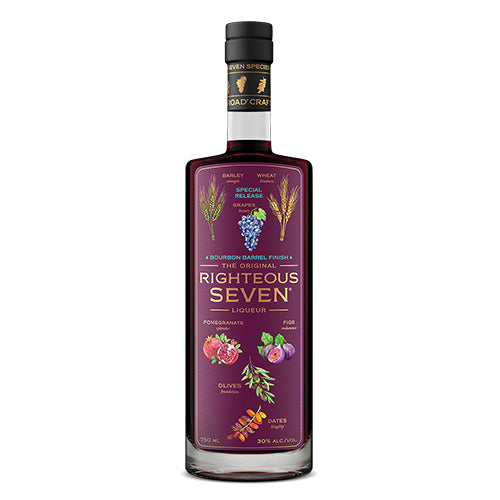 Righteous Road - Righteous Seven® Liqueur - A Special Release Finished in a Bourbon Whiskey Barrel - TIPXY