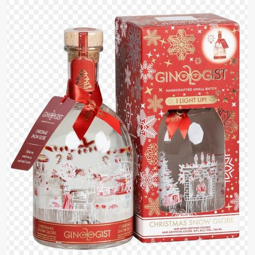 Craft Link Distillery - Ginologist Small Batch Christmas Snow Globe Gin - TIPXY