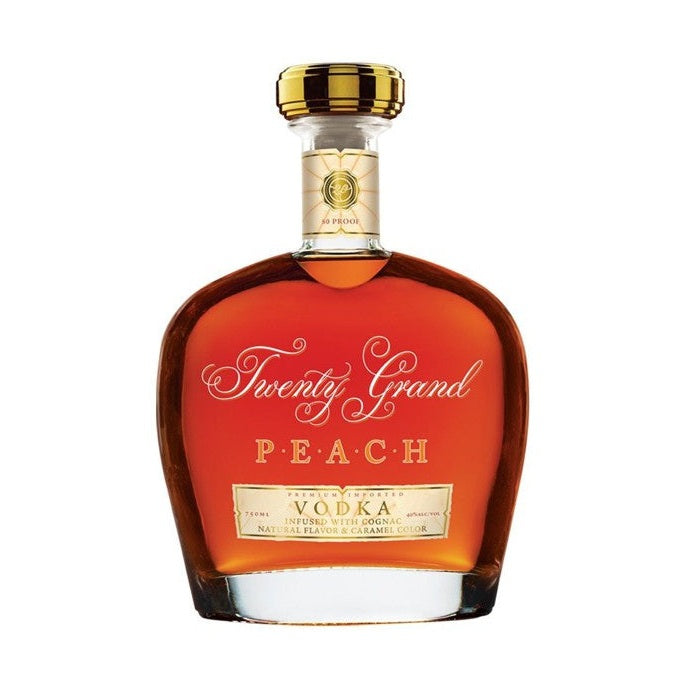 Twenty Grand PEACH VODKA Infused with Cognac - TIPXY