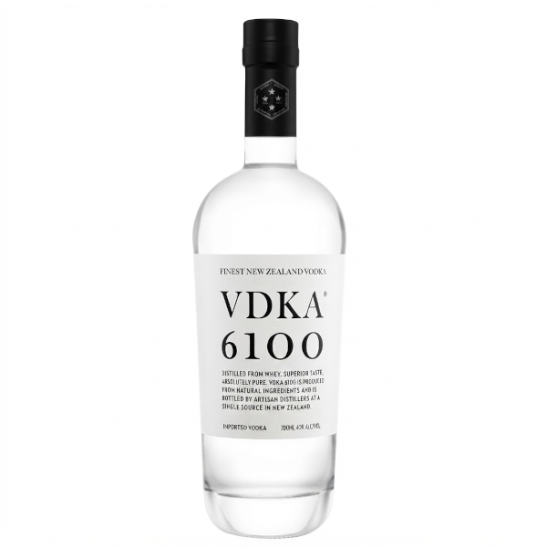 VDKA 6100 - Finest New Zealand Vodka - TIPXY