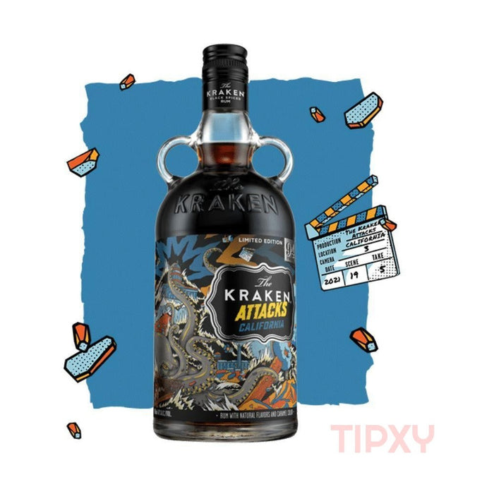 The Kraken Attacks California Limited Edition Spiced Rum - TIPXY