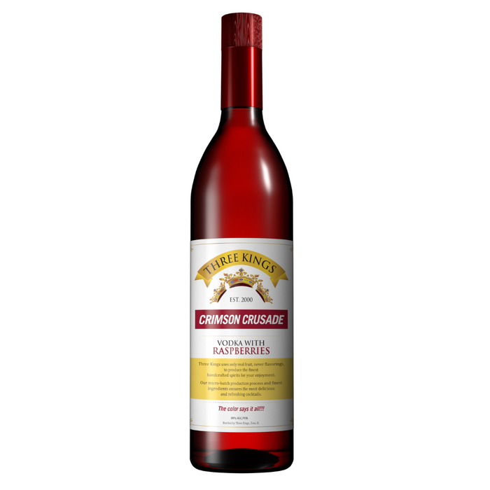 Three Kings - Crimson Crusade Flavored Vodka - TIPXY