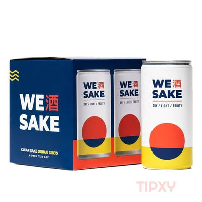 We Sake - Clear Sake Junmai Ginjo (4 Pack)