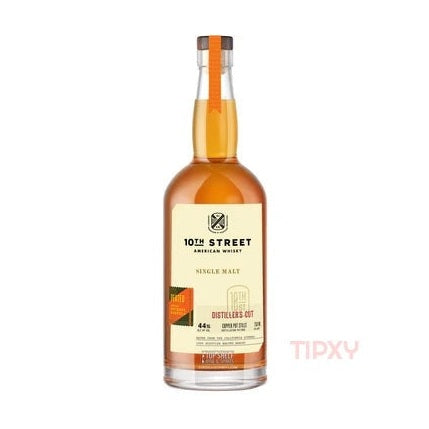 10 th Steet - Peated Single Malt Copper Pot Stills  Double Distilled - TIPXY